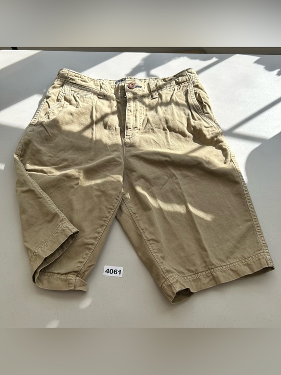 American Eagle Outfitters Other - American Eagle Mens Shorts Size 30 Khaki 100% Cotton Longer Length Chinos